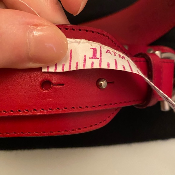 Talbots Red Belt Harness Buckle 38-40" - Picture 6 of 7